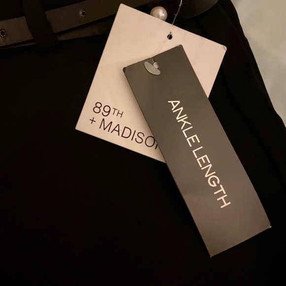 BLACK DRESS PANTS 89 Madison size 10 - Picture 3 of 3